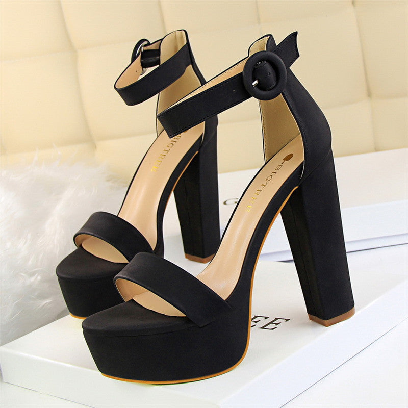 Elegant Elevation Sandals