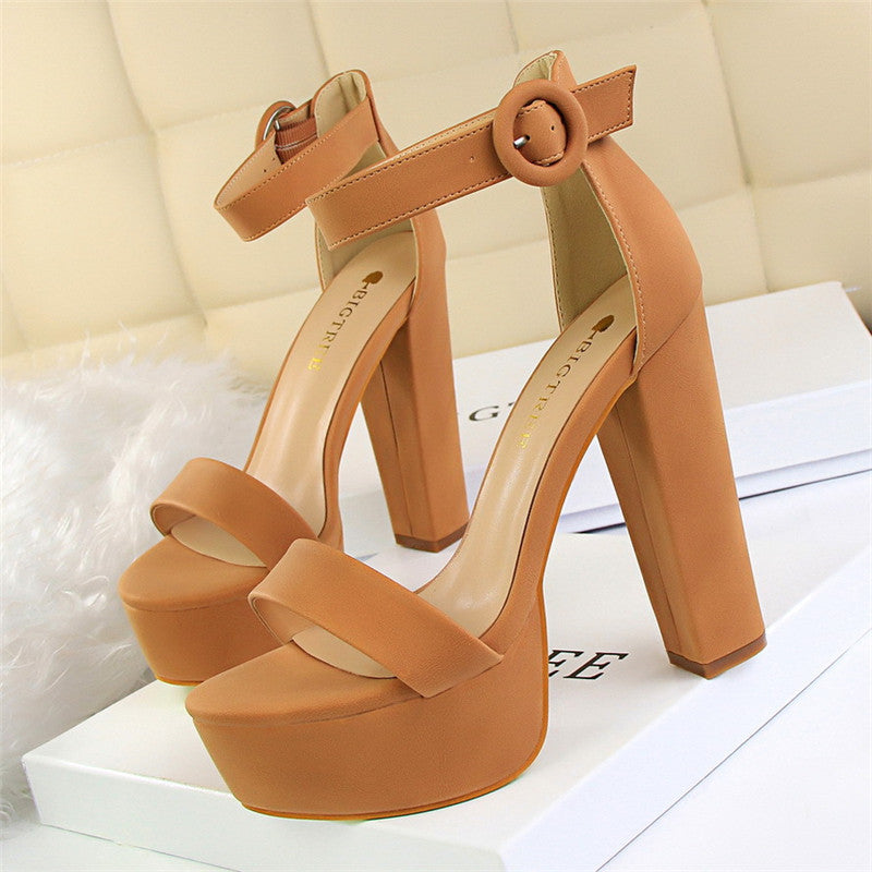 Elegant Elevation Sandals